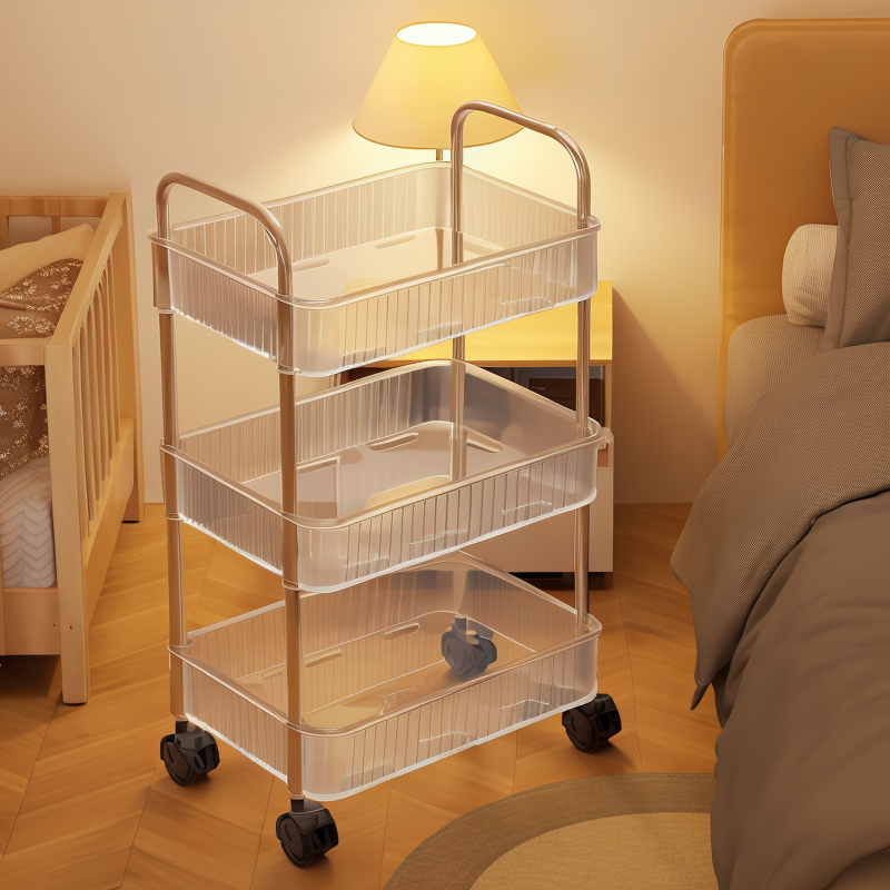 Snack trolley shelf - acrylic material