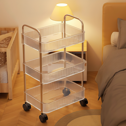 Snack trolley shelf - acrylic material