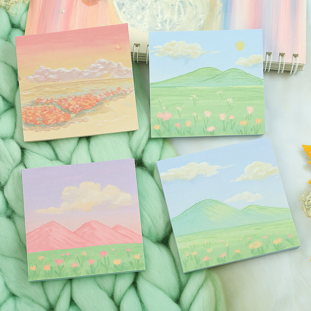 Sticky Notes - Oil Painting Style