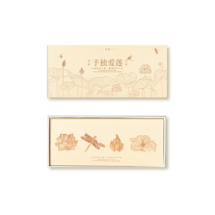 Lotus-themed bookmark