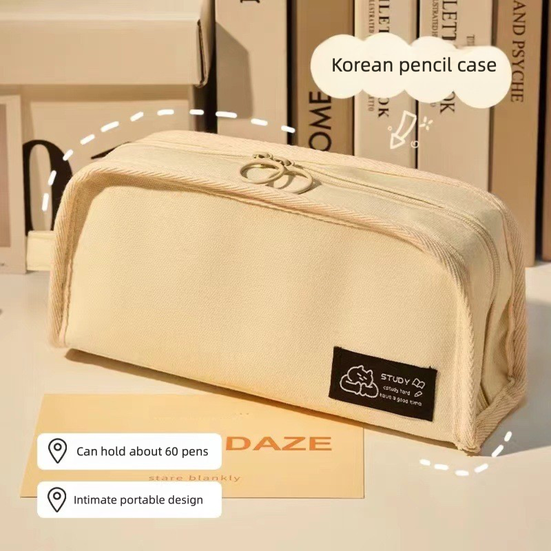 Personalised pencil case-Simple Korean style pencil case
