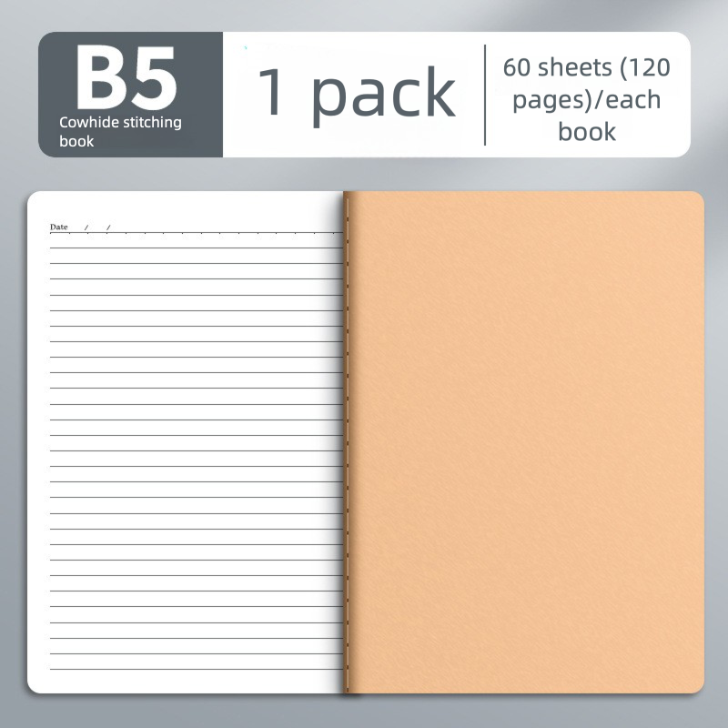 Cowhide Covered Notebook