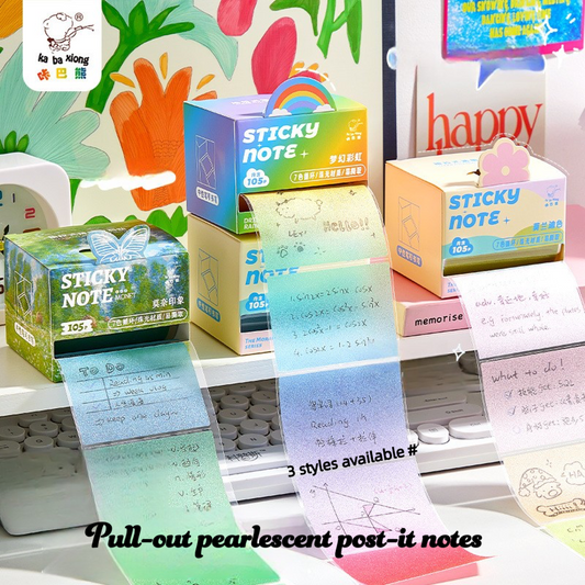 Pull-out Sticky Notes-Free style Art