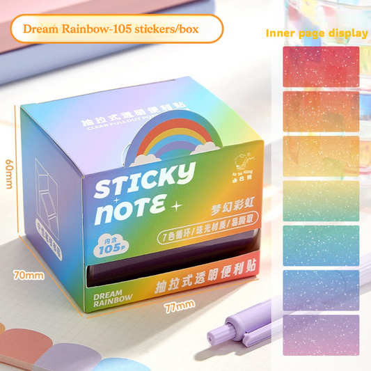 Pull-out Sticky Notes-Free style Art
