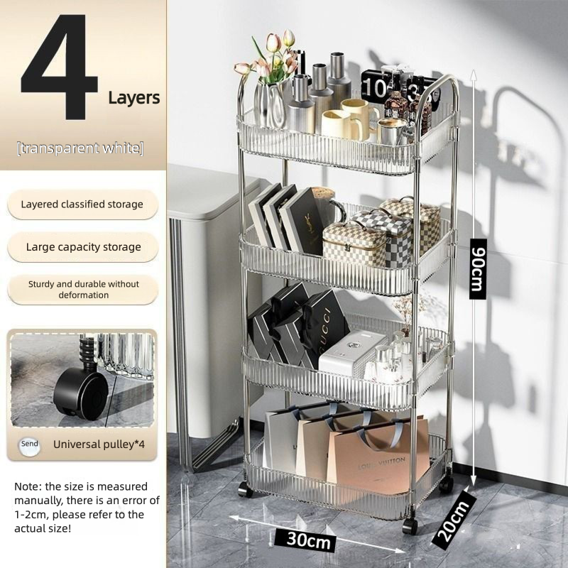 Snack trolley shelf - acrylic material