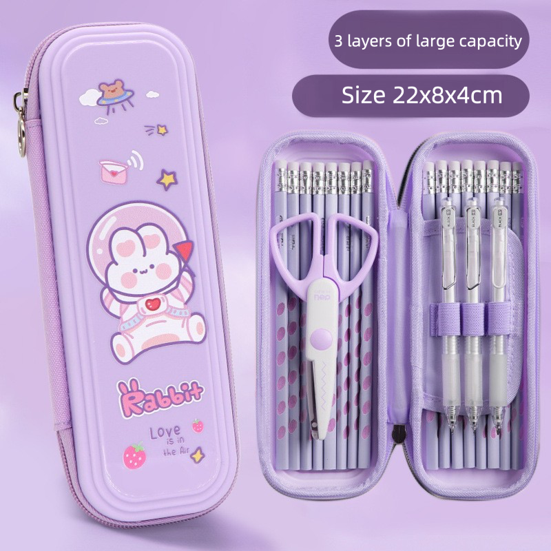 Personalised Pen Pouch-Cute Animal City