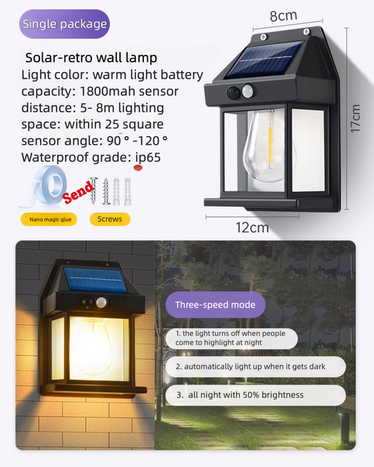 Solar garden light